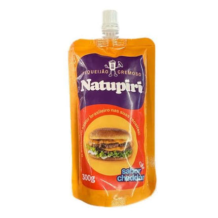 Requeijão Cremoso Natupiri Sabor Cheddar 300g