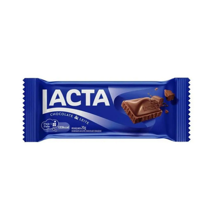 Chocolate Lacta ao Leite 20g Link Brazil
