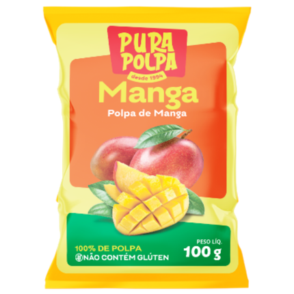 Polpa de Manga Pura Polpa 100g